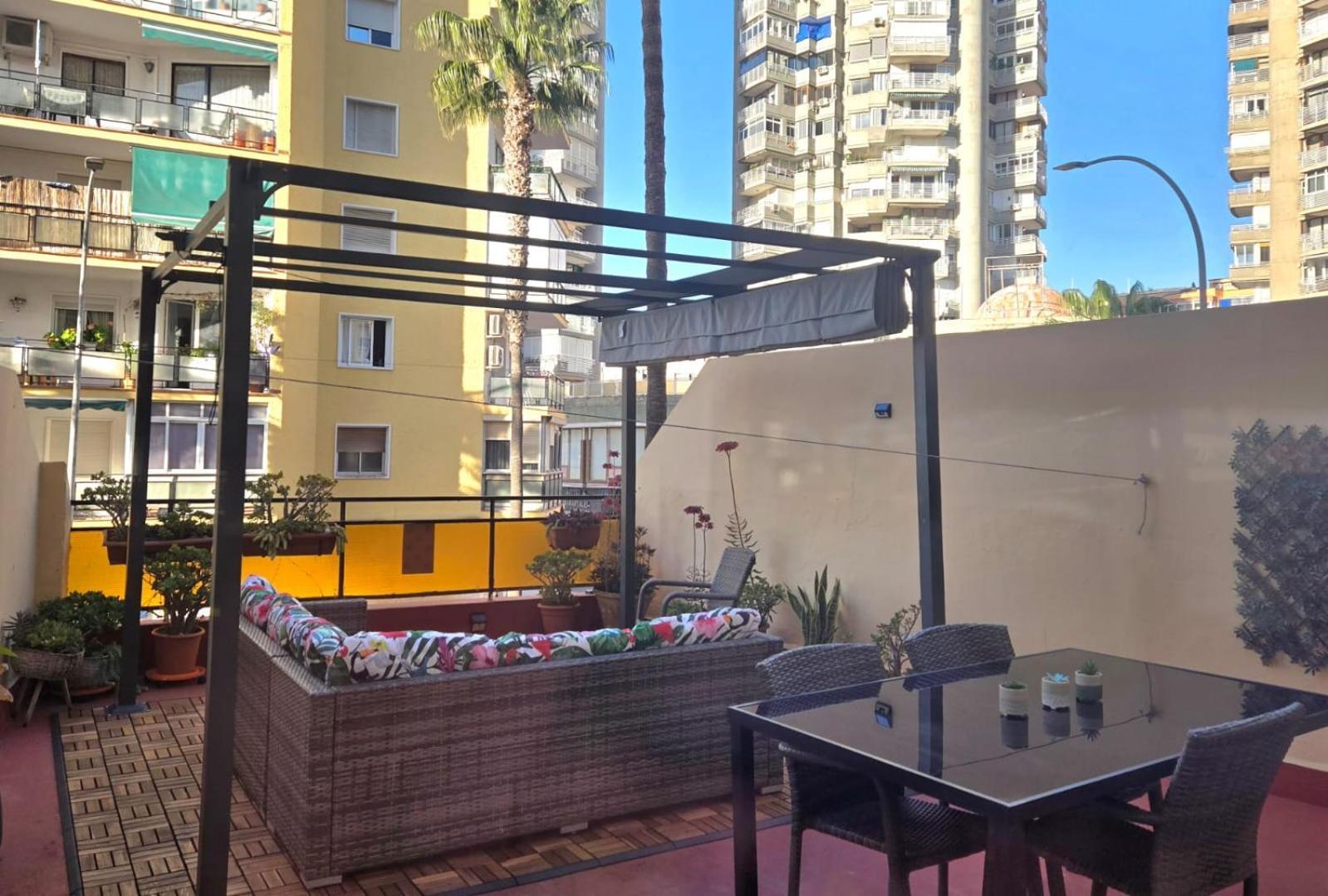 City Central Apartment With Large Patio By Namaste Elite Torremolinos Buitenkant foto